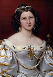 Joseph Karl Stielerin (1781-1858) Charlotte-maalauksen muotokuva tekijältä Joseph Carl Stieler