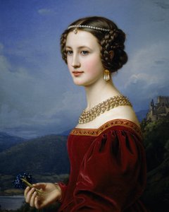 Cornelia Vetterleinin muotokuva tekijältä Joseph Carl Stieler