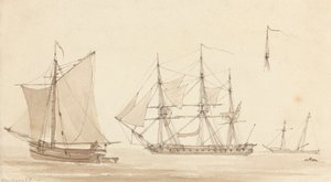 Kuunari, Corvette ja Fishing Smack tekijältä Joseph Cartwright