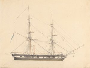 Single Brig Union Jackilla ja kolmella hahmolla tekijältä Joseph Cartwright