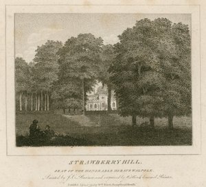 Strawberry Hill, kunniakkaan Horace Walpolen kotipaikka.