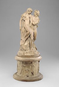 Perseus pelastaa Andromedan, noin 1786 (terrakotta).