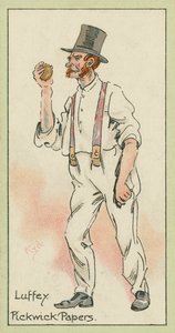 Luffey, Pickwick Papers (värilitografia)