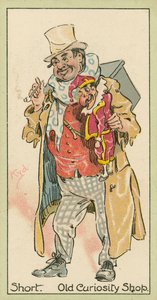 Short, Old Curiosity Shop (värilitografia) tekijältä Joseph Clayton (1856-1937) (after) Clarke