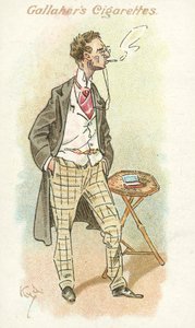 Rikkaruohon äänestäjät N:o 6 (värilitografia) tekijältä Joseph Clayton (1856 1937) Clarke