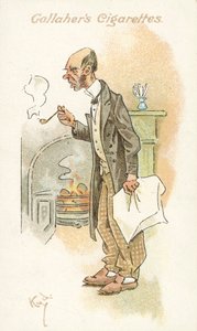 Rikkaruohon äänestäjät N:o 20 (värilitografia) tekijältä Joseph Clayton (1856 1937) Clarke