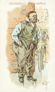 Rikkaruohon äänestäjät N:o 7 (värilitografia)