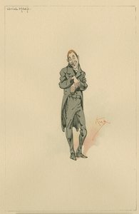 Uriah Heep, noin 1920-luku (kynä ja muste wc:llä paperilla) tekijältä Joseph Clayton Clarke