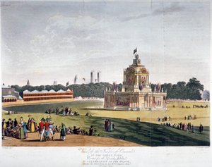 Green Park, Westminster, Lontoo, 1814 tekijältä Joseph Constantine Stadler