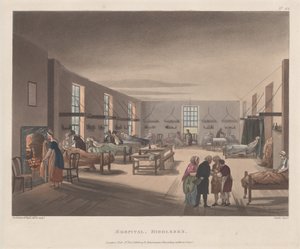 Sairaala, Middlesex, 1. huhtikuuta 1809, 1. huhtikuuta 1809. tekijältä Joseph Constantine Stadler