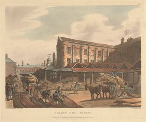 Leaden Hall Market tekijältä Joseph Constantine Stadler