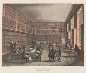 Royal Institution, Albemarle Street, 1. toukokuuta 1809, 1. toukokuuta 1809. tekijältä Joseph Constantine Stadler