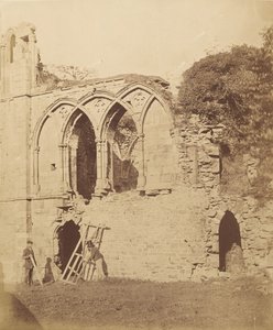 Easy Abbey. Ruokasali, 1850-luku. tekijältä Joseph Cundall