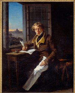Muotokuva säveltäjä Victor Rifusista (1798-1838) Joseph Courtin (1797-1865) maalaus 1822 su. 0,46x0,37 m Rouen, musee des Beaux Arts tekijältä Joseph Desire Court