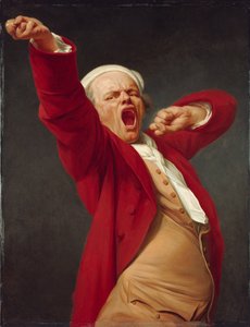 Omakuva, haukottelu tekijältä Joseph Ducreux