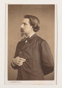 Porret van de schilder Henri Jacques Bource, puolihahmo Antwerpenin koulu. Muotokuvia elämäkertoja käyntikortteja. Collection Dupont (sarjan nimi)
