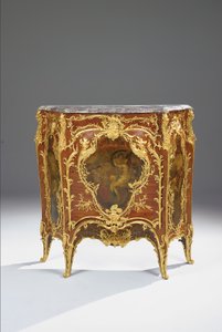 Senkki, n. 1900 (ormolu-asennettu kingwood & wenis martin) tekijältä Joseph Emmanuel Zwiener