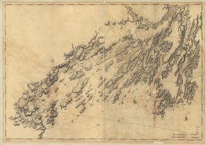 Mainen rannikko Salter Islandista Portland Headiin.