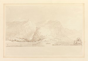 Rochas e outono de Lodore Cottage tekijältä Joseph Farington