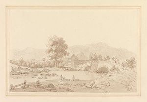 Keswick & Bridgen pohjoinen sisäänkäynti tekijältä Joseph Farington