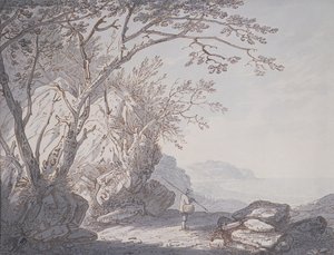 Näkymä Lähellä Hastings, Sussex tekijältä Joseph Farington