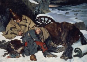 Kohtaus retriitistä Venäjältä tekijältä Joseph Fernand Boissard de Boisdenier