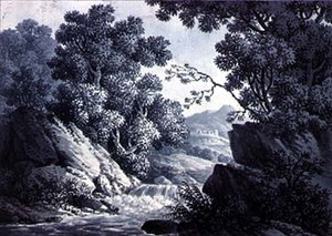 Maisema luonnoksia