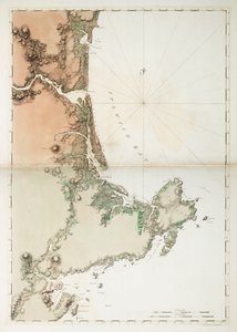 Ipswich Bayn ja Cape Annin merikartta, Pohjois-Amerikan Atlantin puoleinen rannikko