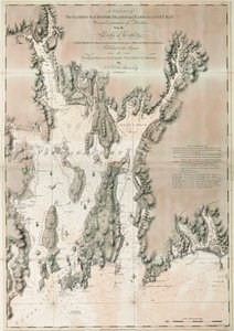 Ipswich Bayn ja Cape Annin merikartta, Pohjois-Amerikan Atlantin puoleinen rannikko tekijältä Joseph Frederick Wallet DesBarres