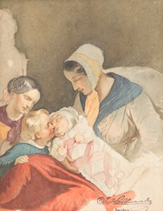 äidillinen onnellisuus tekijältä Joseph Hasslwander