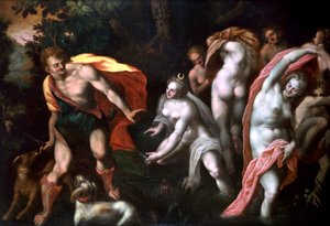 Diane ja Acteon, c1584-1609