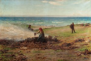 Kelp Burning (öljy kankaalle)