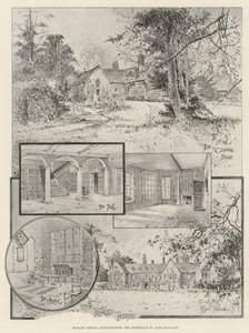 Rothley Temple, Leicestershire, Lord Macaulayn syntymäpaikka tekijältä Joseph Holland Tringham