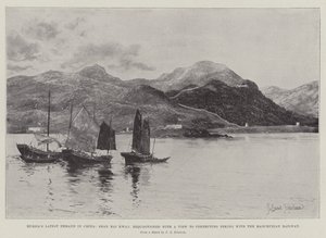Venäjän viimeisin kysyntä Kiinassa, Shan Hai Kwan, takavarikoitu tarkoituksena yhdistää Peking Manchurian rautatielle tekijältä Joseph Holland Tringham