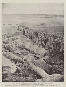 Gordon Highlanders matkalla Elandslaagteen tekijältä Joseph Holland Tringham