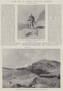 Kolmannen Gurkha-kiväärin kanssa Almorahissa tekijältä Joseph Holland Tringham