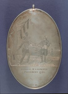 Rauhanmitali, 1793 (hopea) tekijältä Joseph II Richardson