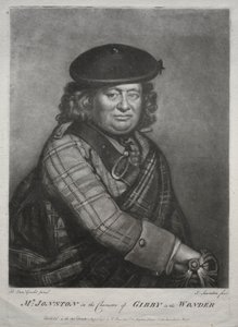 Alexander Jonston Gibbyn roolissa elokuvassa The Wonder, 1774. tekijältä Joseph I Saunders