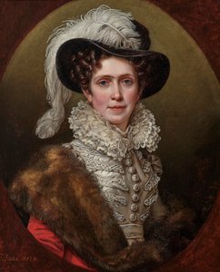 Caroline of Baden 1776-1841, Baijerin kuningatar, 1823. tekijältä Joseph Carl Stieler