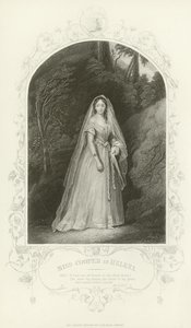 Miss Cooper Helena, Kesäyön unelma, II näytös, kohtaus iii tekijältä Joseph Kenny Meadows
