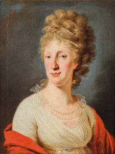 Muotokuva Maria Teresasta Napolista ja Sisiliasta 1772-1807.