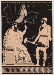 Athenen syntymä (värilitografia)