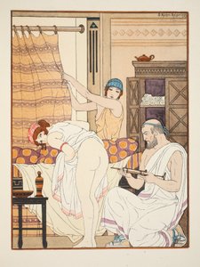 Peräruiske, kuvitus teoksesta "Hippokrateen teokset", 1934