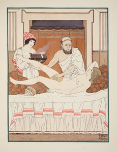 Sponge Bath, kuvitus teoksesta "Hippokrateen teokset", 1934