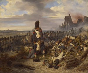 Taistelukohtaus, noin 1825