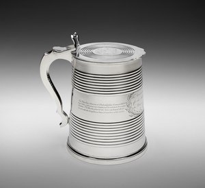 Tankard, n. 1798 (hopea) tekijältä Joseph Lownes