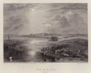 Punainen meri, Suez (väri litho)