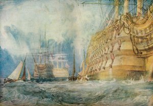 Ensiluokkainen myynti myymälöissä, 1818 tekijältä Joseph Mallord William Turner