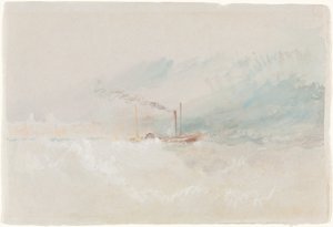 Postilaiva Doverin edustalla tekijältä Joseph Mallord William Turner