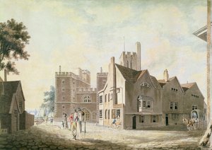 Näkymä arkkipiispan palatsista, Lambeth tekijältä Joseph Mallord William Turner